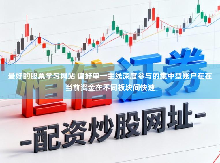 最好的股票学习网站 偏好单一主线深度参与的集中型账户在在当前资金在不同板块间快速