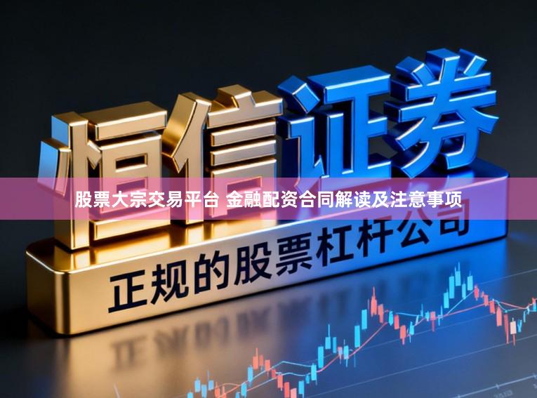 股票大宗交易平台 金融配资合同解读及注意事项