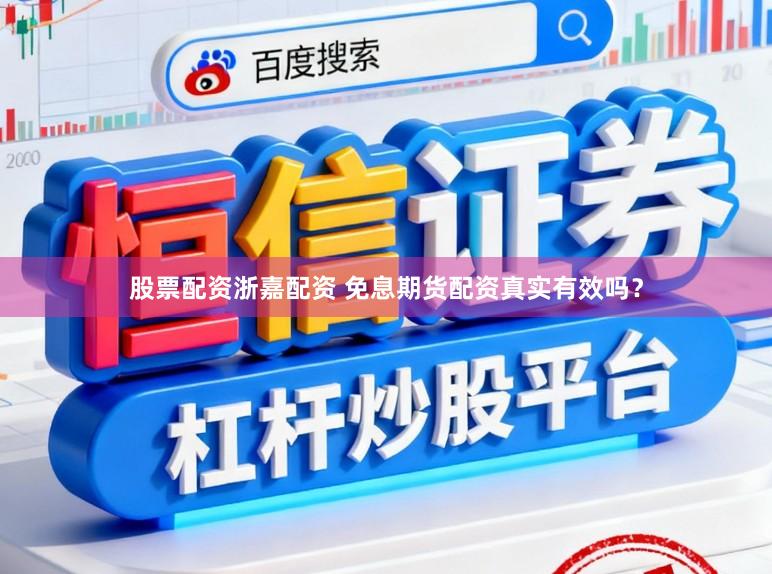 股票配资浙嘉配资 免息期货配资真实有效吗？